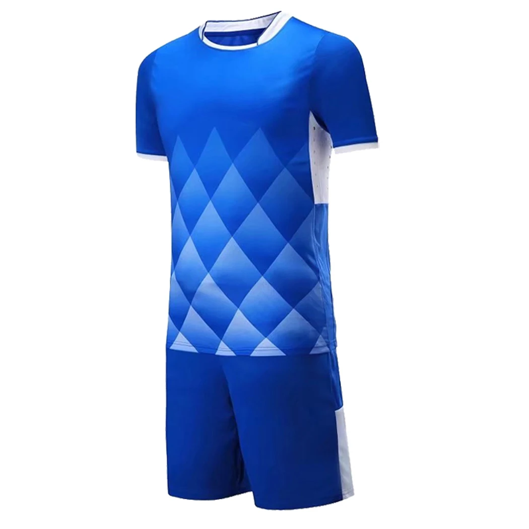 Wholesale Price New Design Custom Sublimated Breathable 100% Polyester Soccer Uniform