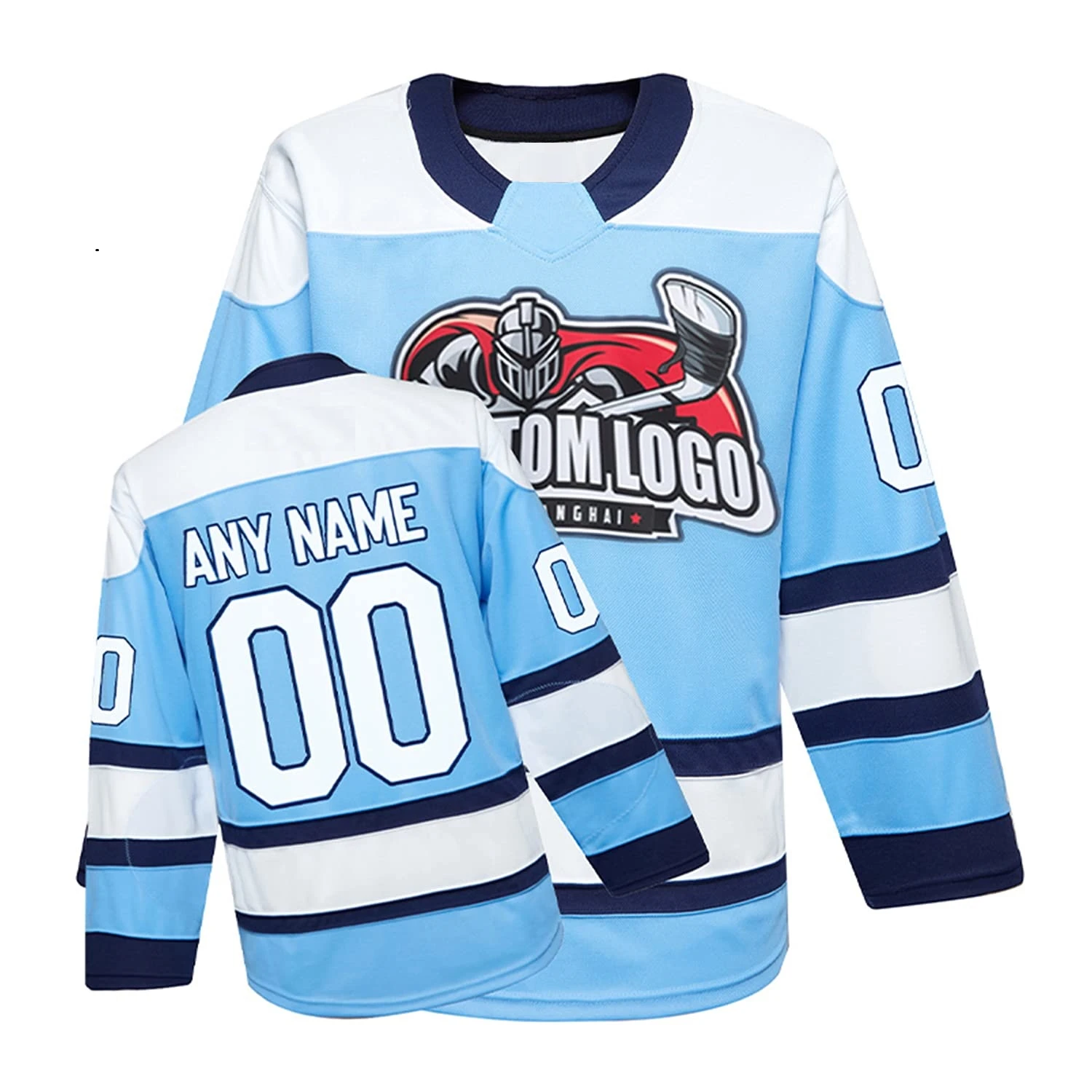 Hockey Jerseys Wholesale Ice Hockey Wear Custom Design Sublimation Shirts Team Name for Adults