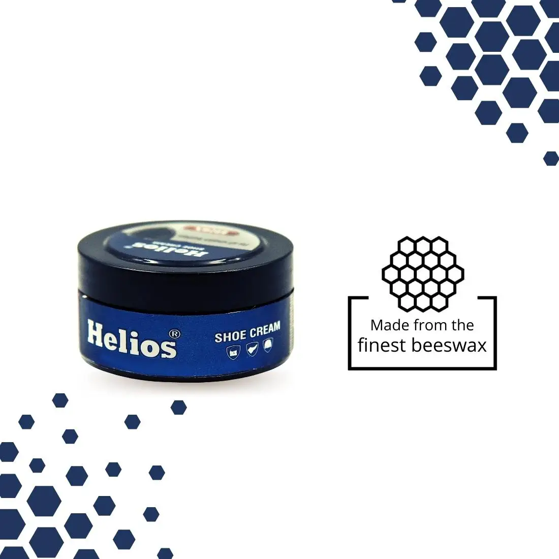 Helious From India Manufacturer Suppliers Of Shoe Cream Jar White 48 GM For Leather Shoe Shining Remove Dirt Stains