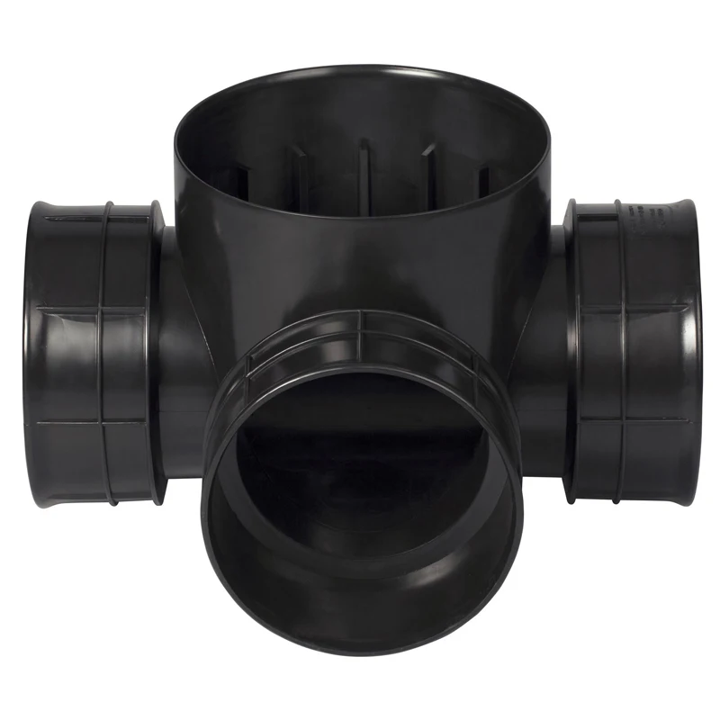 HAILI PE муниципальный дренаж черная трубчатая Инспекционная камера пластиковый