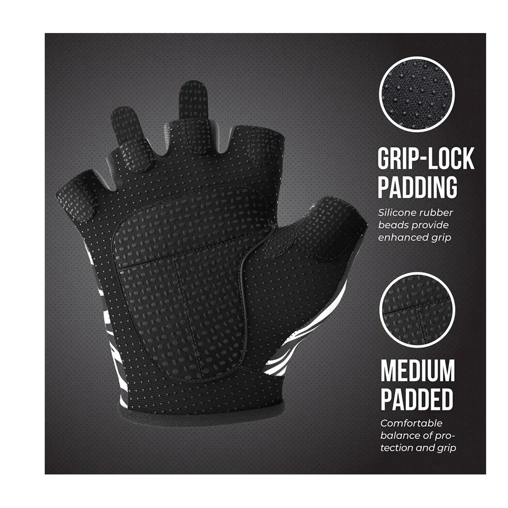 Buy Wholesale Most Popular Direct Factory Sale High Stretch Cycling Workout Fingerless Gloves