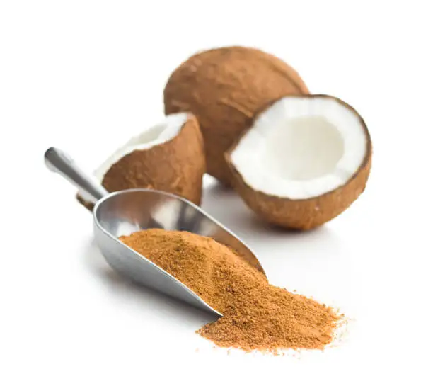 No Added Preservatives Additives Top Quality Caramel Flavored Coconut Organic Coconut Fine Sugar with Low GI