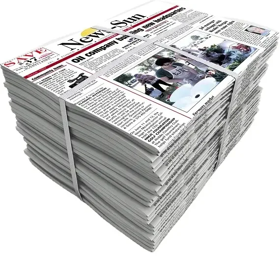 Premium Quality Over Issued Newspaper Scrap Hot Selling Old OCC Newspaper Scraps / Waste Paper
