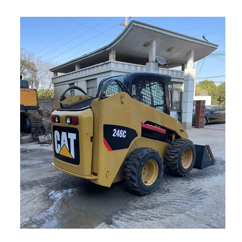Buy Used Cat 246C Skid Steer Loader Second Hand Caterpillar Loader At Best Price