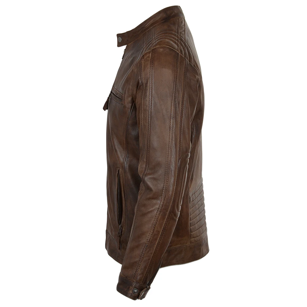 Custom Made Latest Fashion Leather Jackets New Arrival High Quality Fashion Leather Jacket For Man
