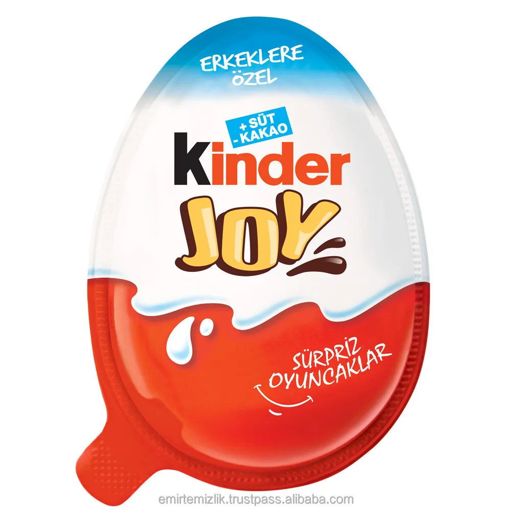 Kinder Joy Surprise Egg  20gr 60gr / Kinder Joy Eggs Chocolate Cream Eggs with Toy  Ready For Export At Good Price.