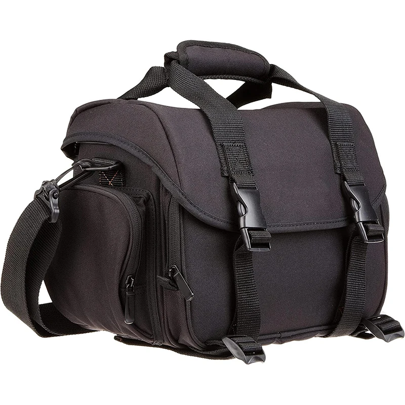 Durable Large Lightweight Waterproof Adjustable Shoulder Strap Polyester Camera Bag for Camera