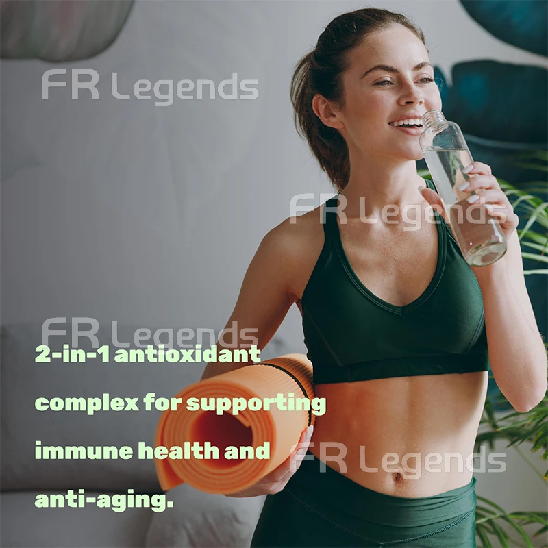 New Product Antioxidant Vitamin Supplements Support Detox Immune Health Vegan Food for Adult Skin whitening Glutathione Capsules