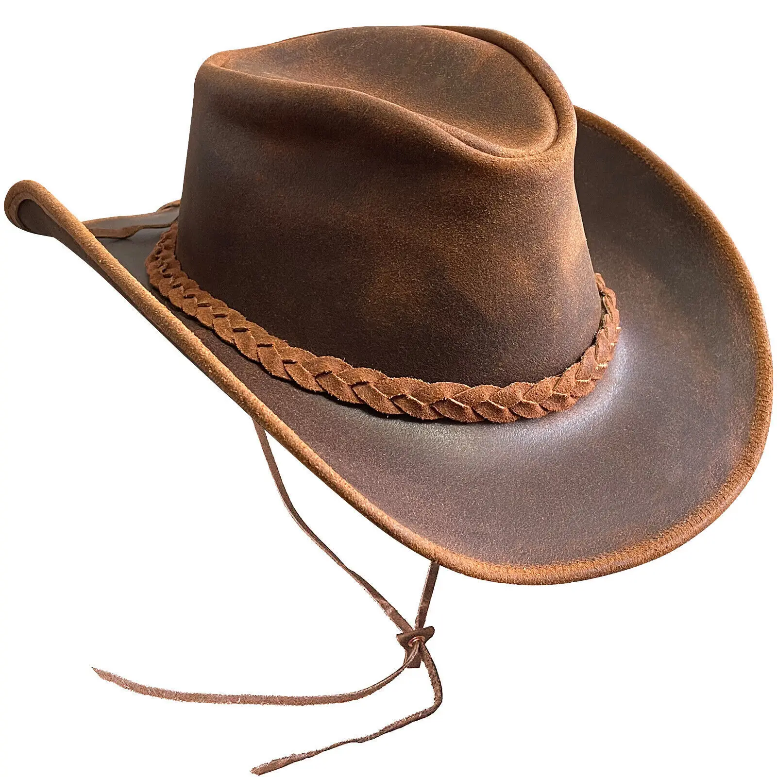 New Wholesale Fashion Cowboy Hat Custom Leather Cowboy Hats in Top Quality Material Stylish Hat With Customized logo and Color