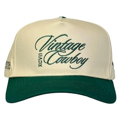 Vintage Trucker Hat  Country Cowboy Cute Preppy Retro Western Trucker Hats  Men Women Trendy Snapback Tan Red Green Black
