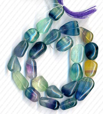 Fortunecharmsinc Best Selling 13 Inch Long Natural Fluorite Stone Beads High Quality Gemstone for Jewelry Mix Colors Wholesale