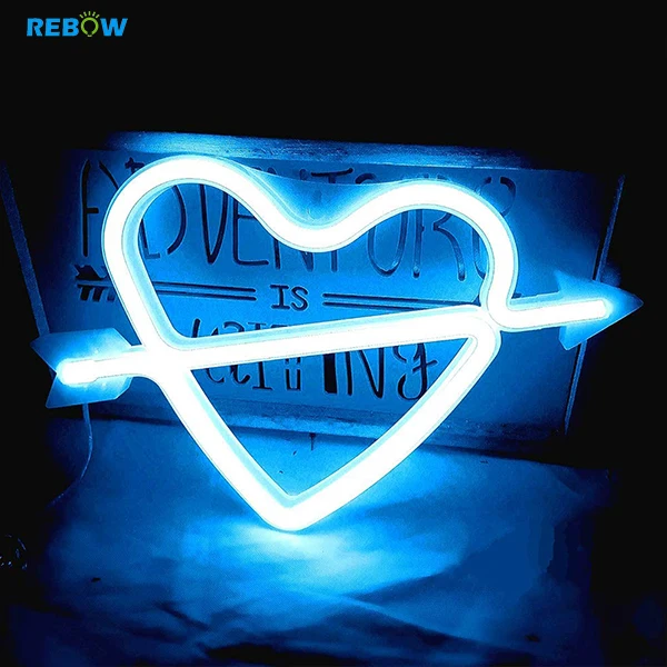 Dropshipping Manufacturer New Style Angle Wing Neon Sign Glass Neon Sign For Creative Shop