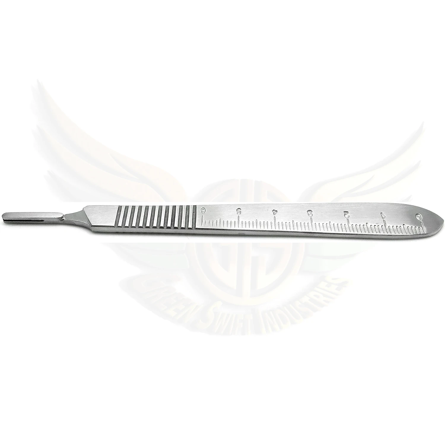 Green Swift Industries Premium Stainless Steel Scalpel Set of 3 #3 Graduated Marking Reusable Instruments