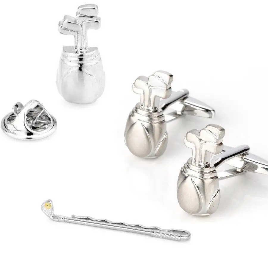 promotional custom airplane logo pilot cufflinks for men