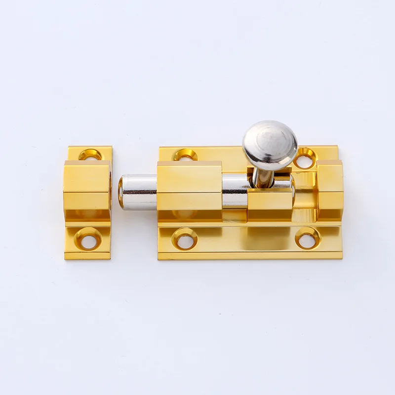 2 inch Security Anti-theft sliding Flush Aluminium alloy barrel tower door bolt