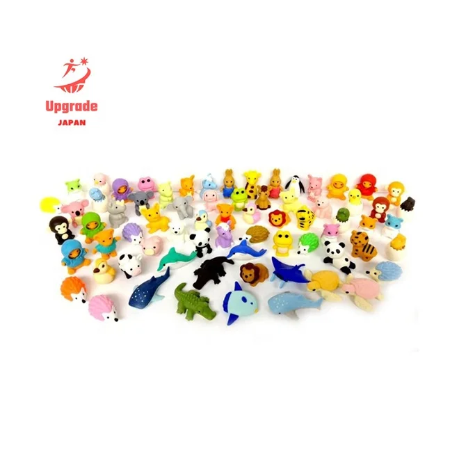 Popular Japanese Anime Animal Food Sushi Cheap Plastic Eraser Custom