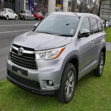 5 door mid-size crossover used TOYOTA HIGHLANDER KLUGER  2.4S Used SUVs for sale