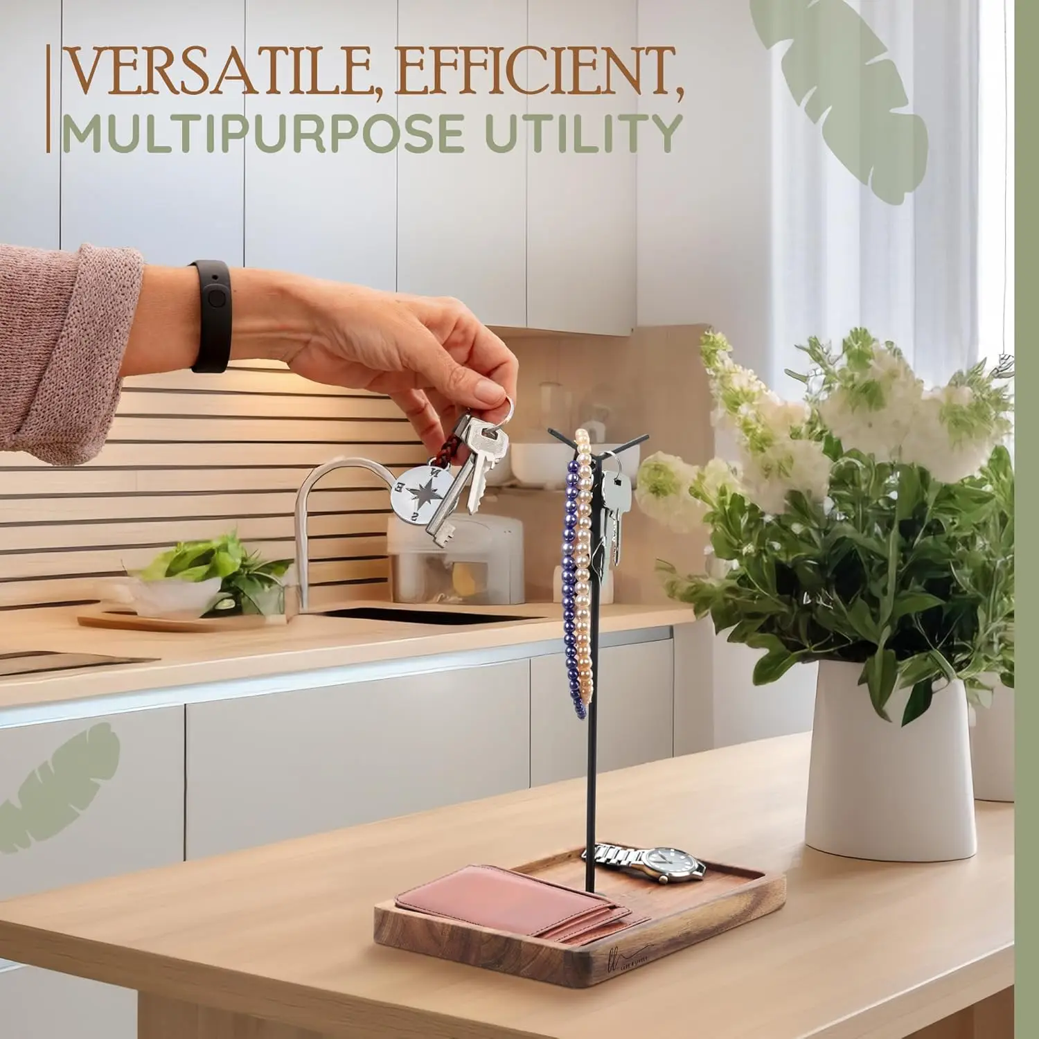 Банановый держатель современный банан Вешалка дерево стенд крюк для кухни столешницы