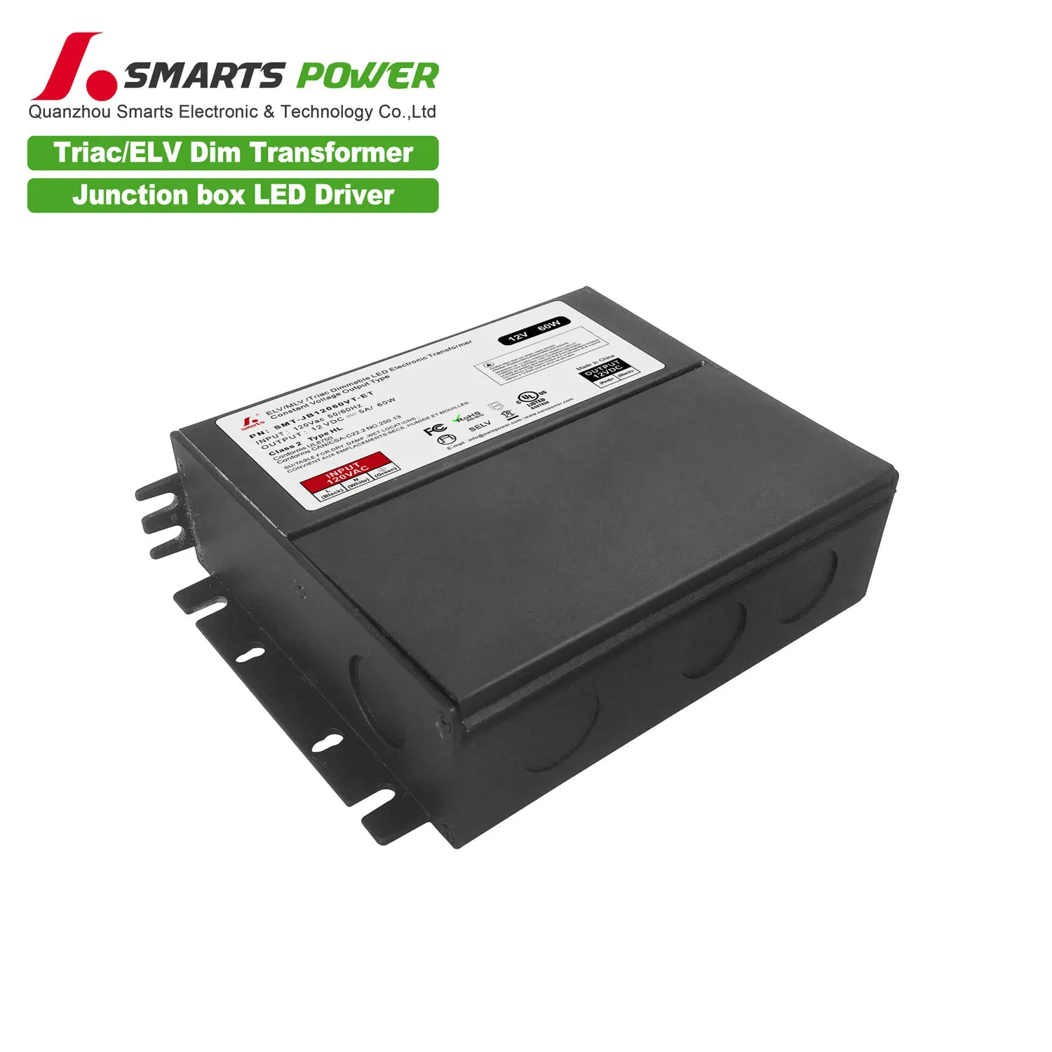 TRIAC с регулируемой яркостью постоянное напряжение 60 Вт 12 В Светодиодная лента источник питания