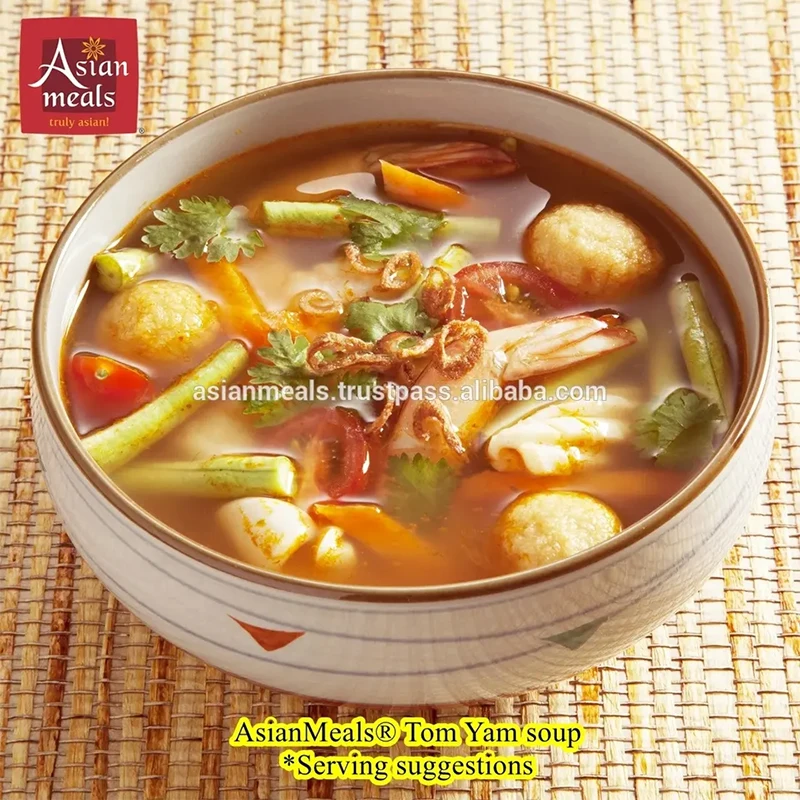 Malaysia Class 1 Premium Authentic AsianMeals Tom Yum Soup Paste Enjoy with Seafood Noodles and Rice