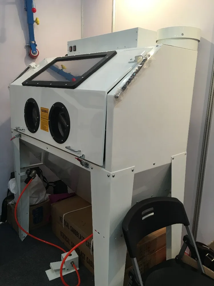 220L Industrial Vertical Cabinet Sandblaster