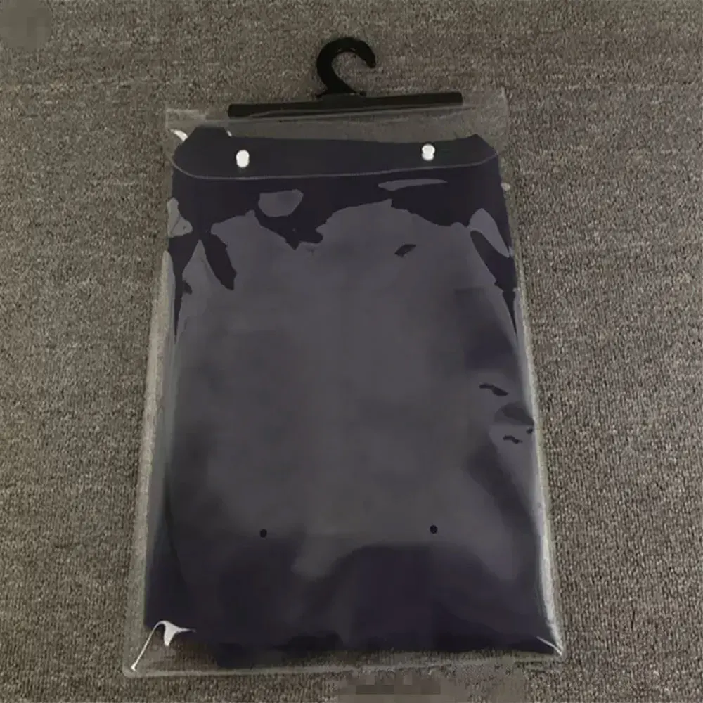 Reusable Plastic Bags Clear Packaging Plastic Bags Frosted Zipper Plastic Bags For Clothing