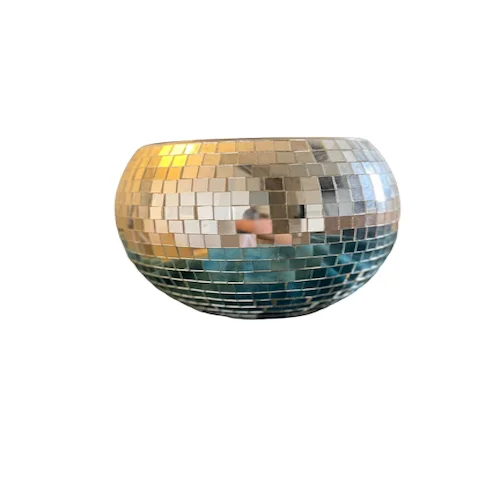 Table Top Wedding Decor Disco Light Vase Coloured Crystal Vase Home Hotel Restaurant Modern Decorative Vase For Sale