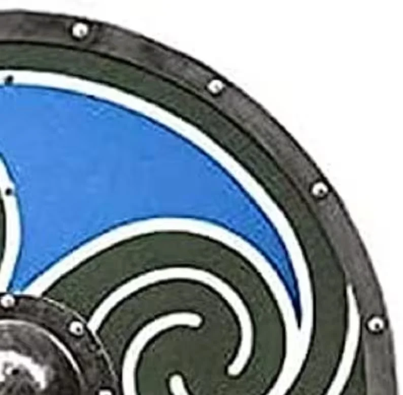 Medieval Viking Round Shield Reenactment Shield  Knight Costume Shield .