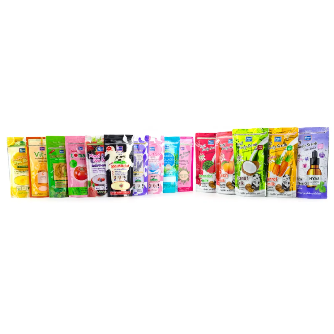 YOKO PAPAYA SPA SALT 300g. From Thailand [YOKO] Papaya Spa Milk Salt Moisturizing Exfoliating Body Scrub 300g NEW