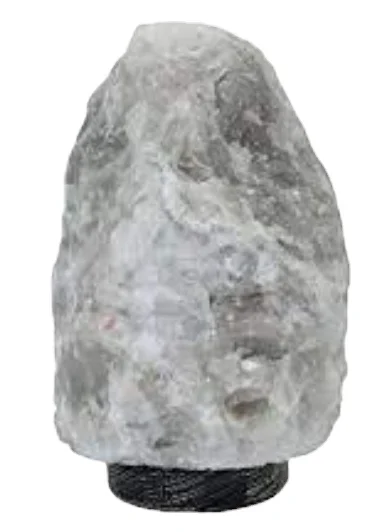 Rock Salt Natural Himalayan Gray Table Lamp 60-80KG