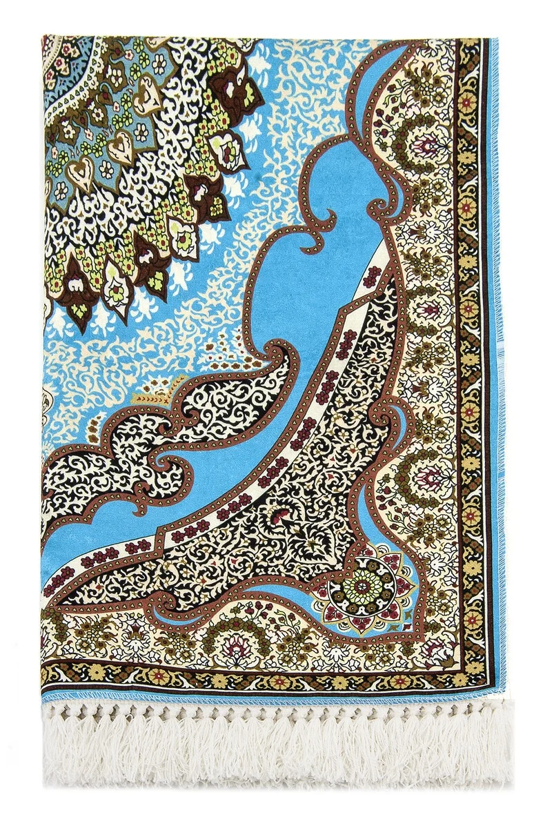 Prayer Mat Muslim Praying Rug Traditional Islamic Accessories High Quality Sajjadah Print 290 Gram 70 * 124 Cm Wedding Gifts Low