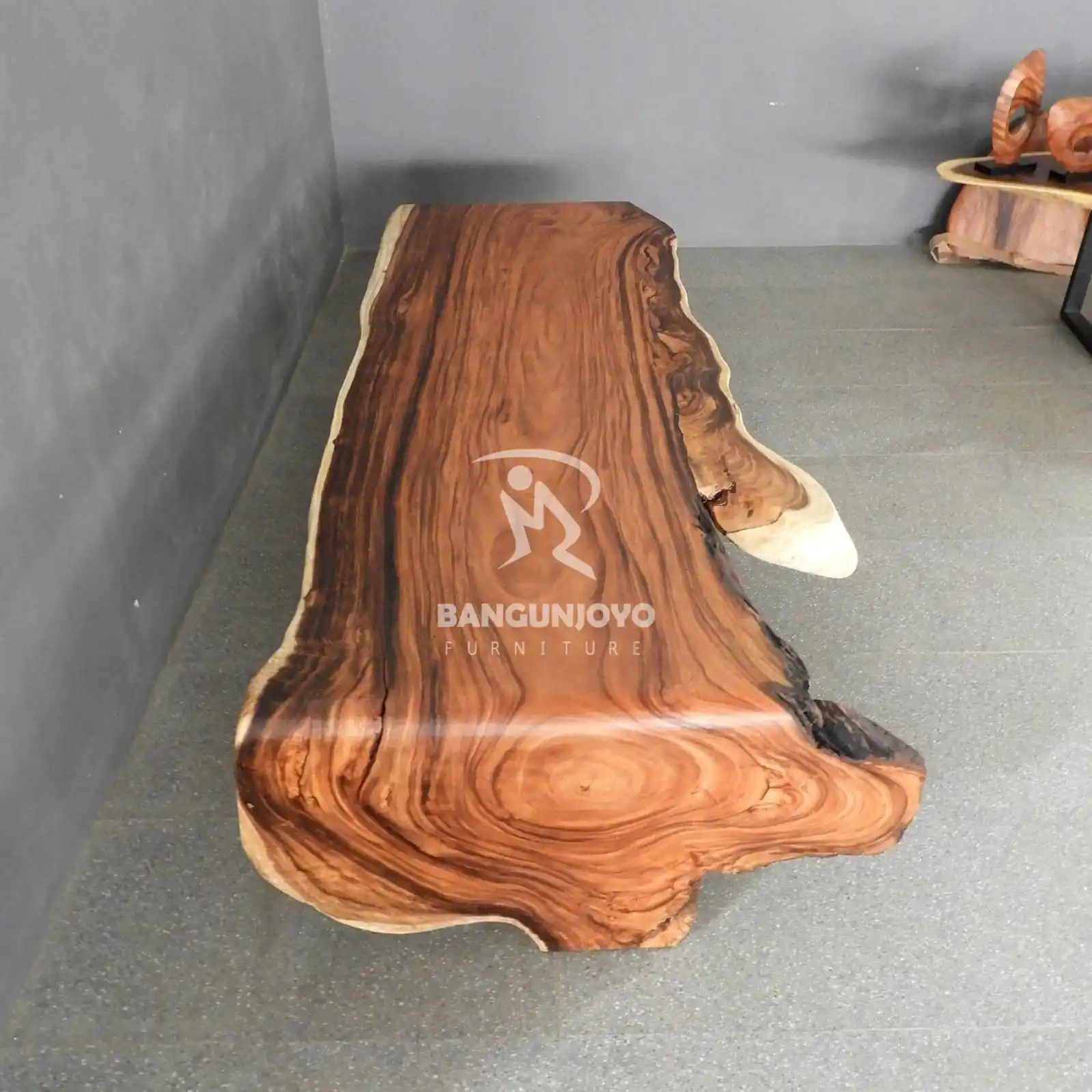 Live edge furniture, dining table