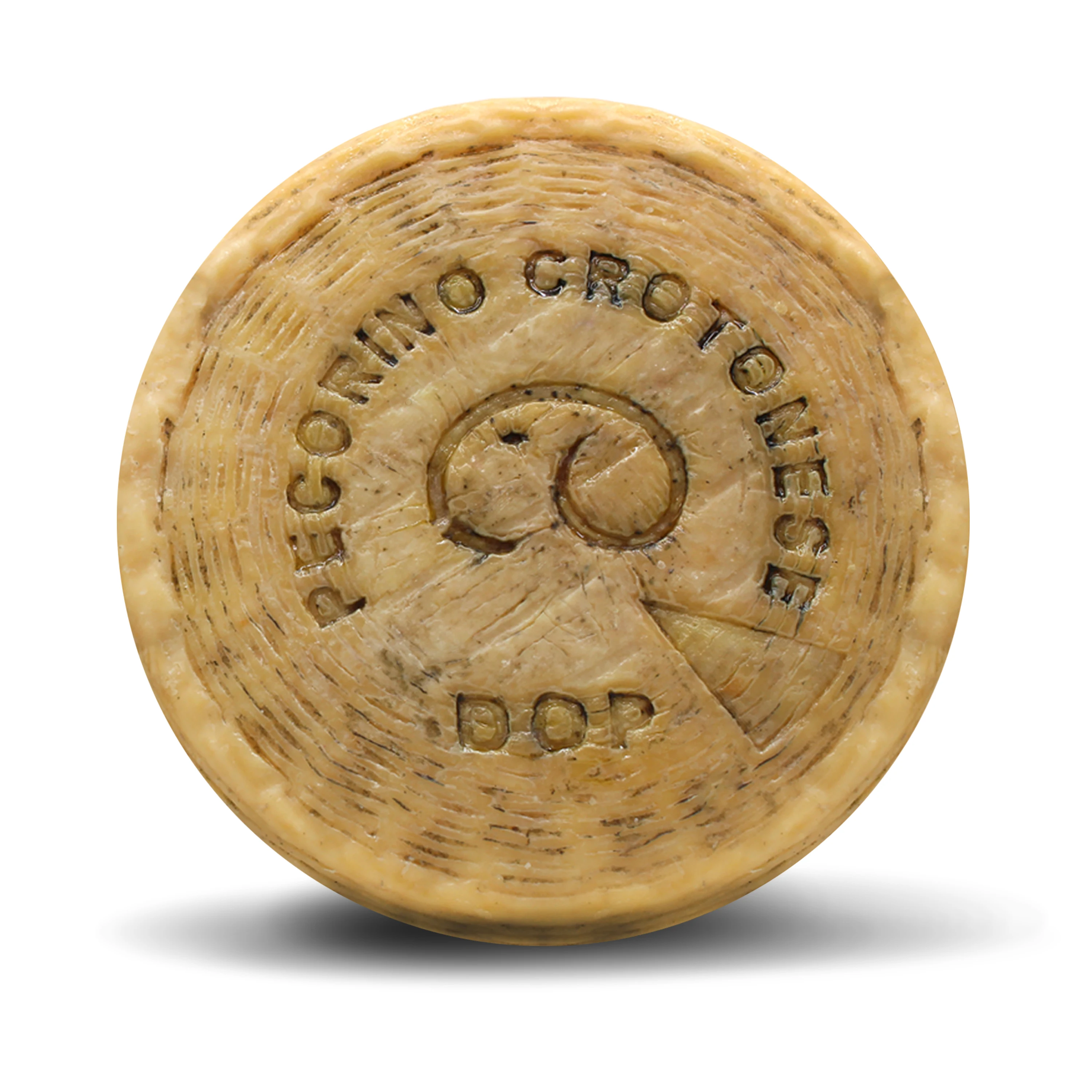 Italian big block of Hard sheep cheese PECORINO CROTONESE PDO  9 Kg sweet cheese italy