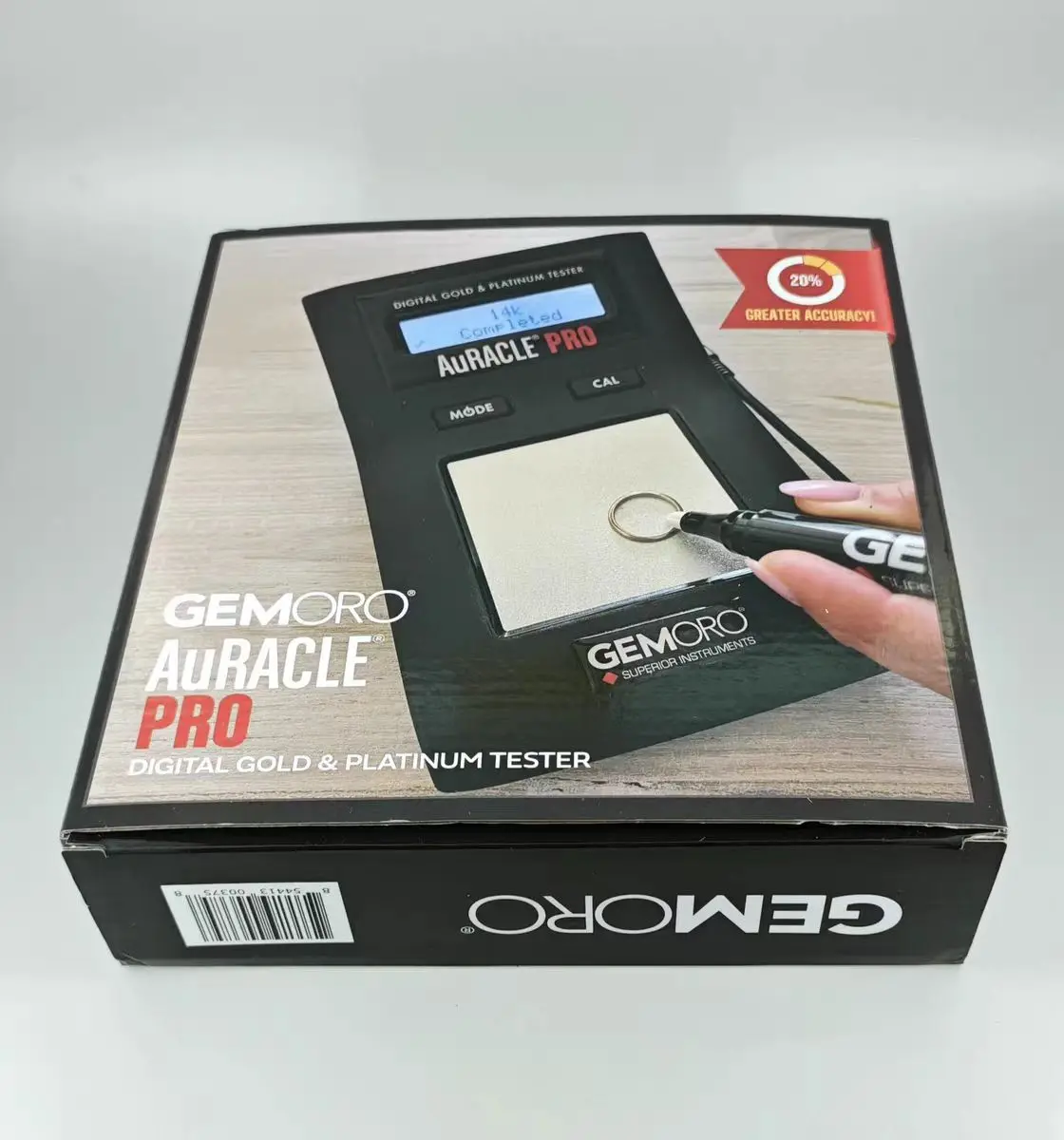 Portable Gold & Platinum Tester - Fast Jewelry Authenticity Detector with LCD Display, 8K to 24K Measurement