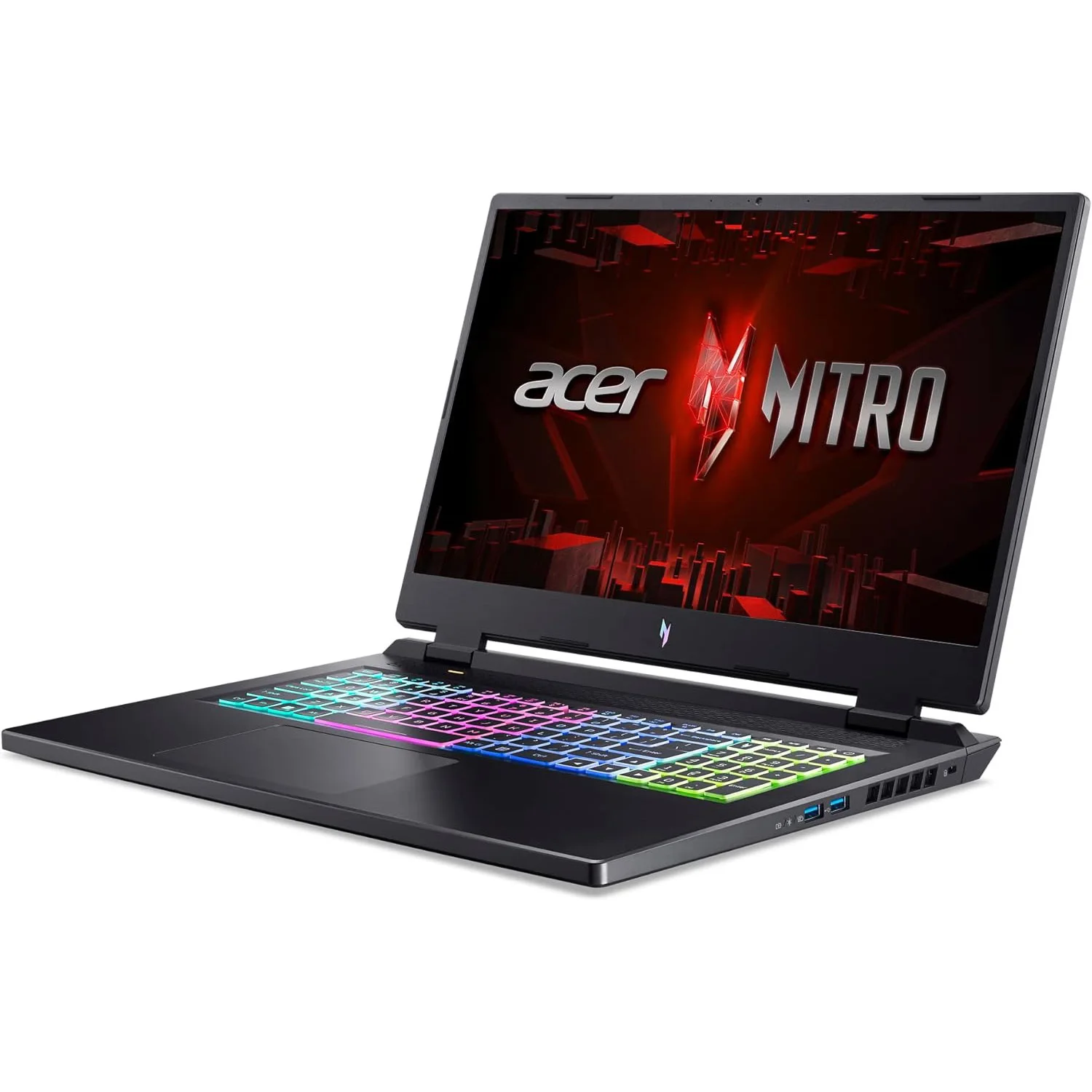 Заводская цена и 100% Аутентичный игровой ноутбук Acer-Nitro 17 AMD-Ryzen 7 7840HS Octa-Core CPU NVIDIA GeForce RTX 4050