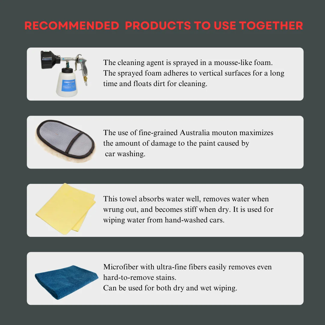 ROYAL CONCENTRATE SNOW FOAM TOUCHLESS SHAMPOO- CAR CLEANING SHAMPOO (4L),Customized size available