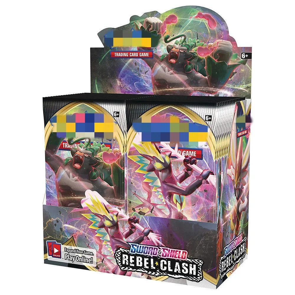 324pcs/box 36 packs XY Evolutions Poke mon Cards Trading Card Booster Box Playing Carte Against Base Set poke mon Ex Card