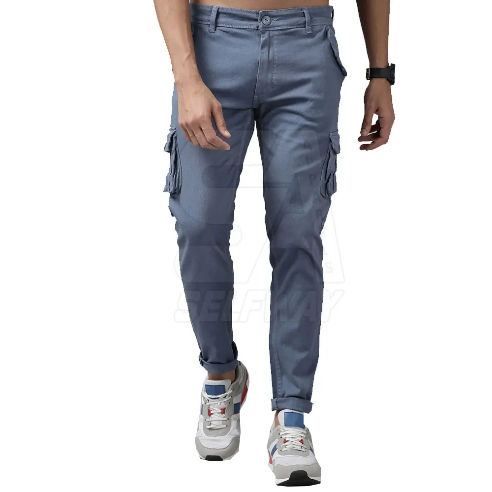 Multiple Pockets Trousers Men Hip Hop Cargo Pants Outdoor Apparel Cargo Lightweight Pants
