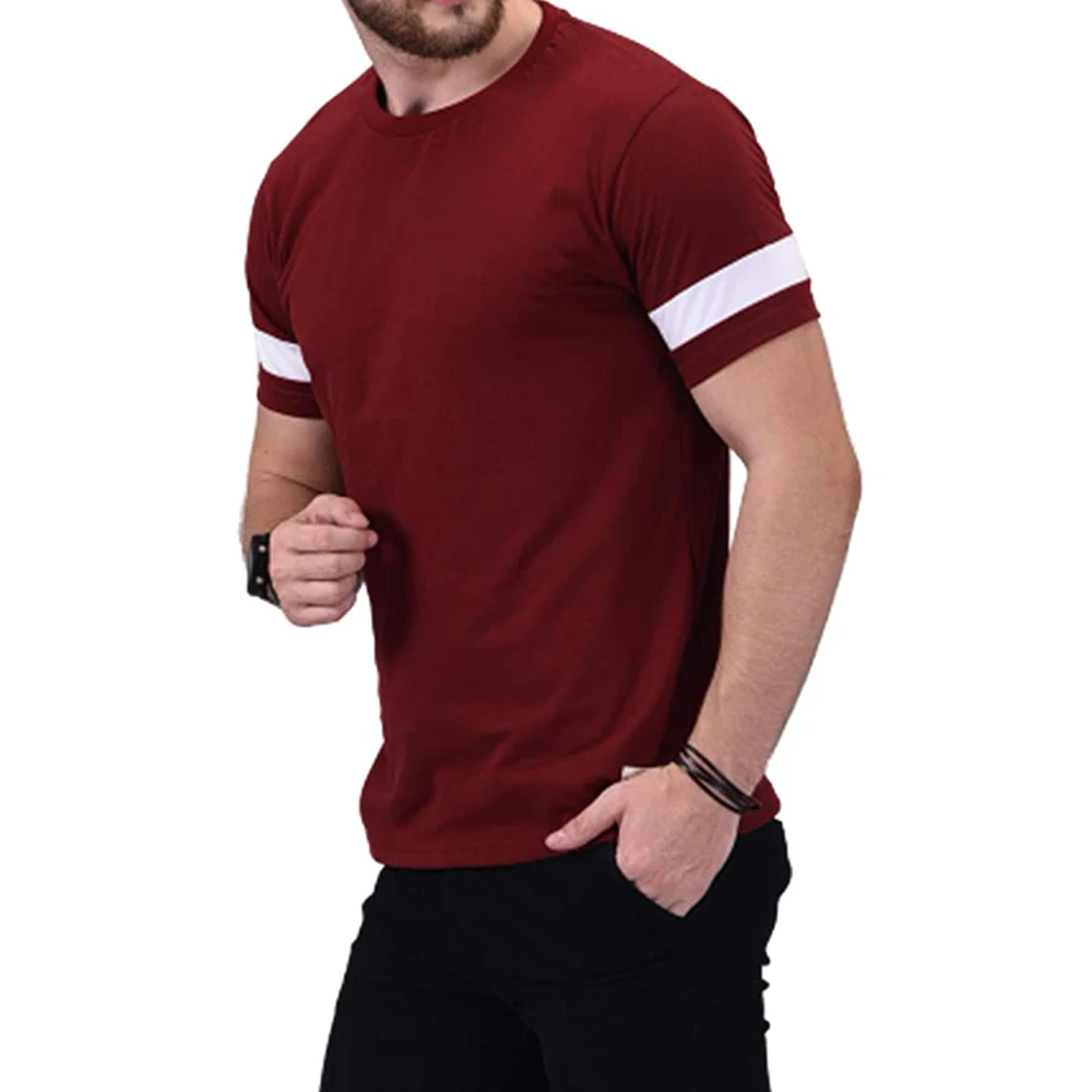 2025 New men plain cropped Custom 100% Cotton t-shirts for men Blank round Neck Heavyweight Oversized boxy t shirt