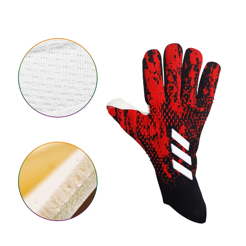 Professional Thick Soccer Gloves for Goalkeepers with Finger Protection Football Sports Gloves