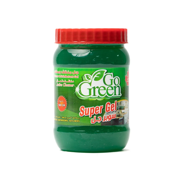 Super Green Gel 500 GM Multi-Purpose Cleaner Outstanding Quality Gel Cleaner for Cleaning Tiles, Ceramics and Kitchen