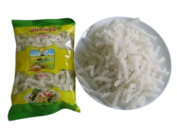 High quality Hot sale White Rice pasta (Macaroni)- Spiral ISO 22000-2018 Wholesale  Price Manufacturer Made in Vietnam