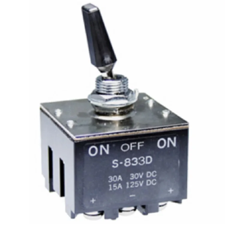 30A DC 12 мм 3 позиции 3-полосная стойка для NKK heavy duty пониженной тумблер