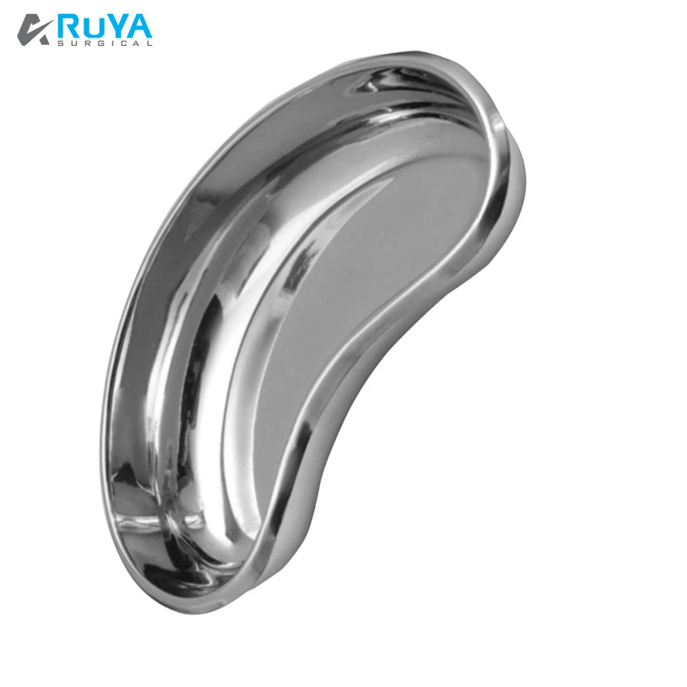 Stainless Steel Hollow Ware Bowls Surgical Instruments Stainless Steel Kidney Tray Dishes Reusable Metal Basin CE ISO