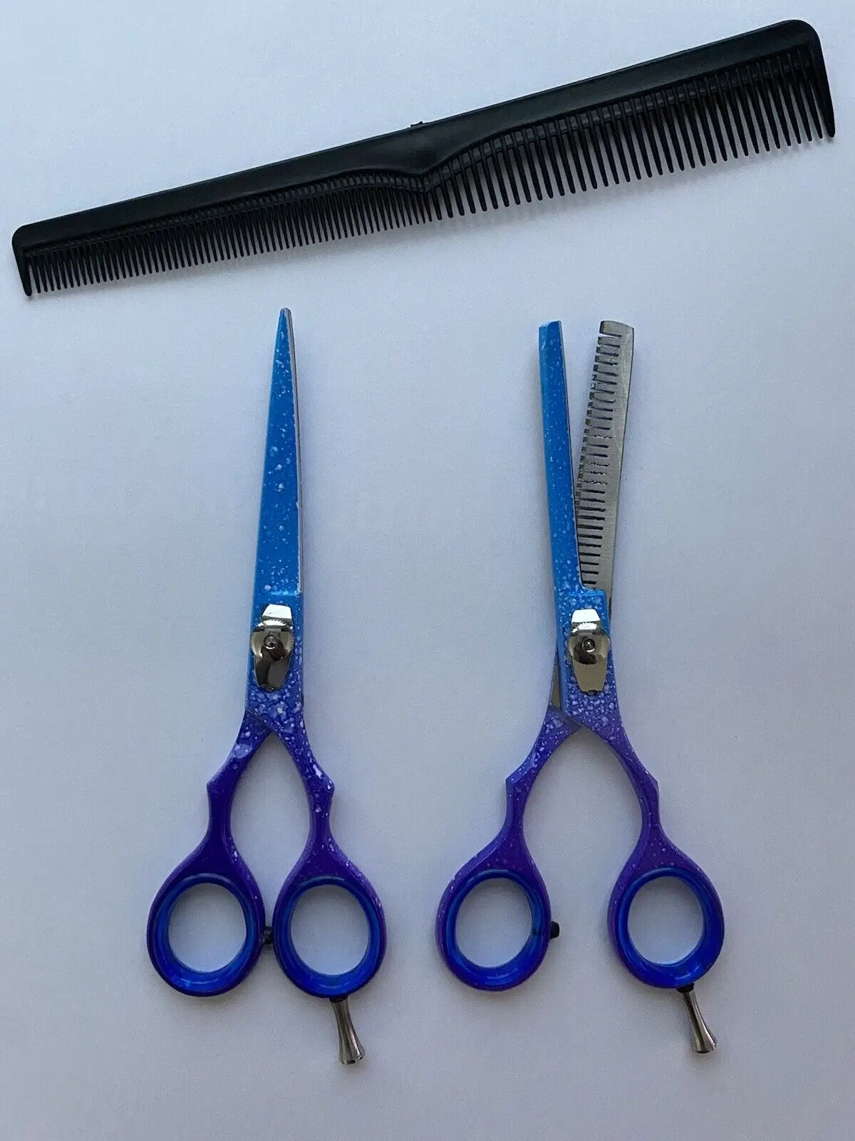 Creating Futuristic Design and Developing Unmatched New Barber Hair Cutting Thinning Scissors Set Hairdressing Salon Sharp Blade