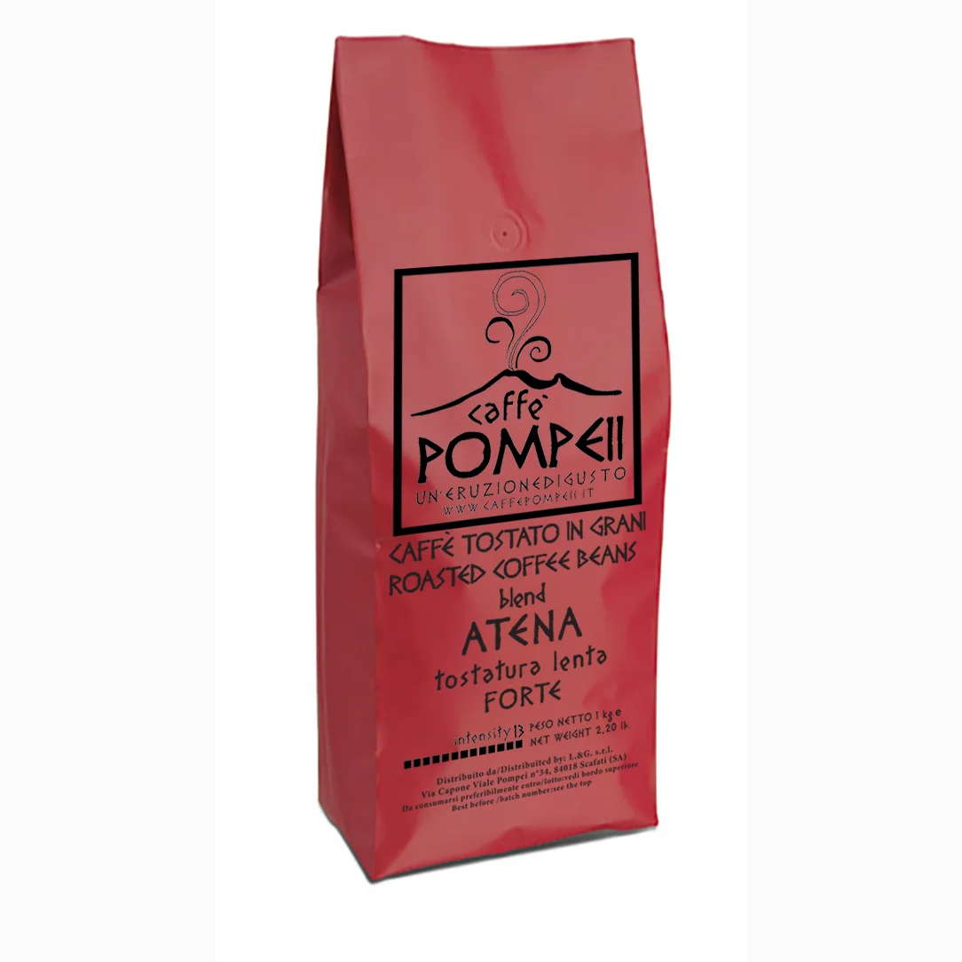 500 GR ROASTED COFFEE BEANS ITALIAN STYLE - ATENA