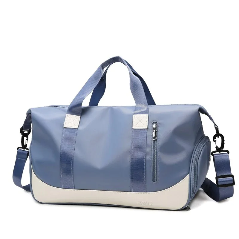 2023 summer new style denim shoulder yoga travel sports bag fashion and leisure large capacity portable bag MADE IN INDIA