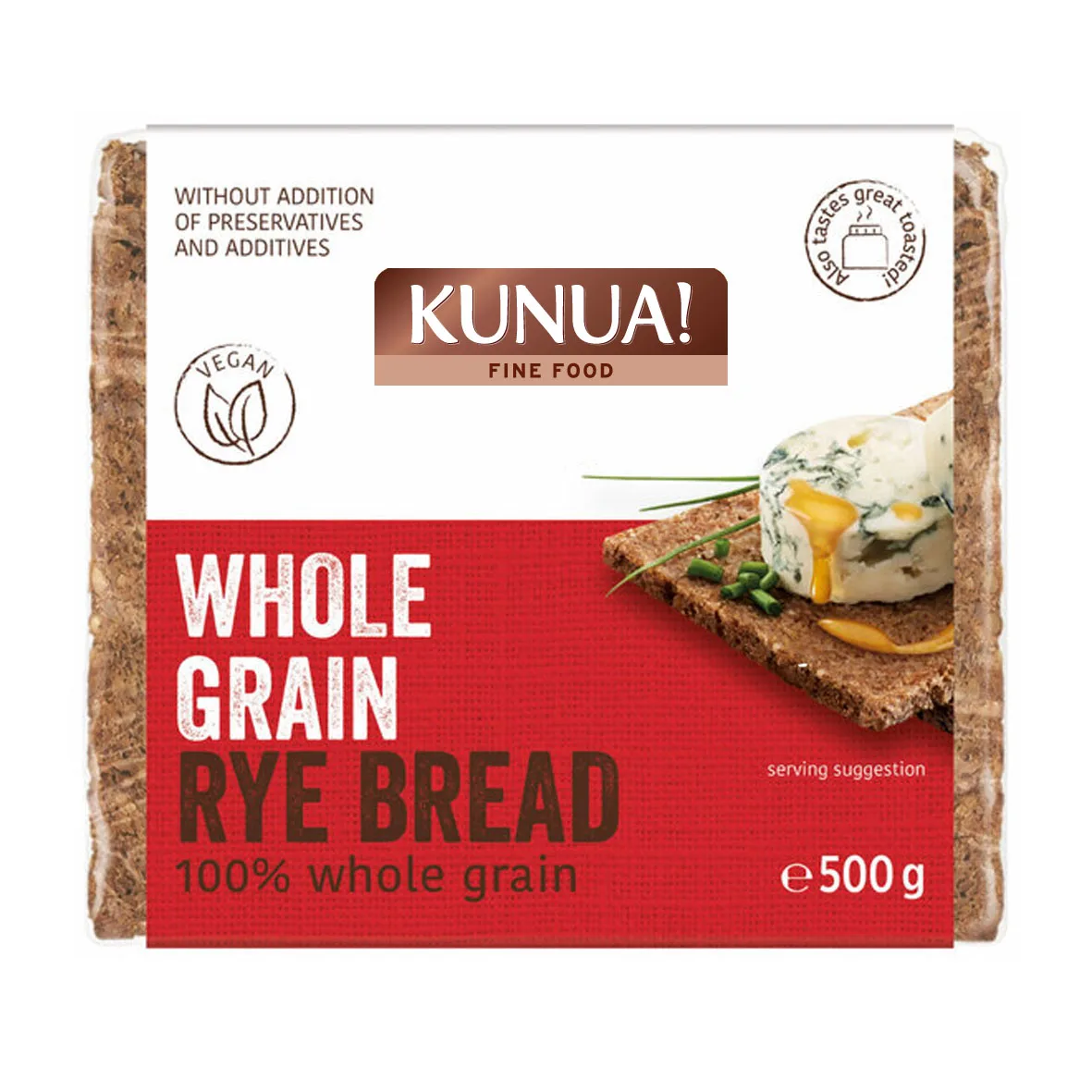 Top Quality 500G whole rye Flour german bread pre-cut With Ifs Food Certification made in Germany