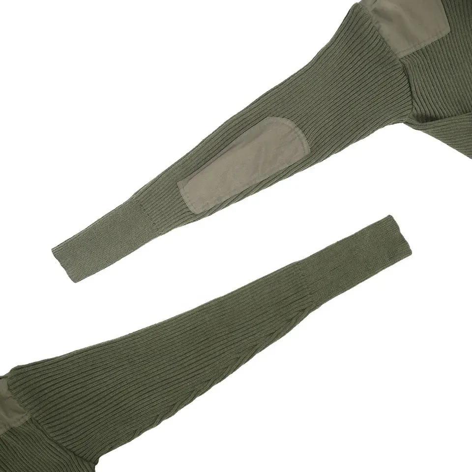 Fashion Plain Knit Sweater Men Big Size Drop Shoulder V Neck Winter Sweaters For Men Breathable New Design 2023