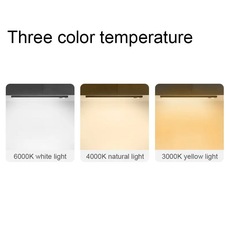 USB Charging Motion Sensor Cabinet Light A20 LED Intelligent Cabinet Light Adjustable Cabinet LED Light